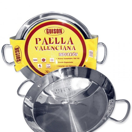 Paella Pan Guison 74046 Stainless steel (46 cm) - seggiliving
