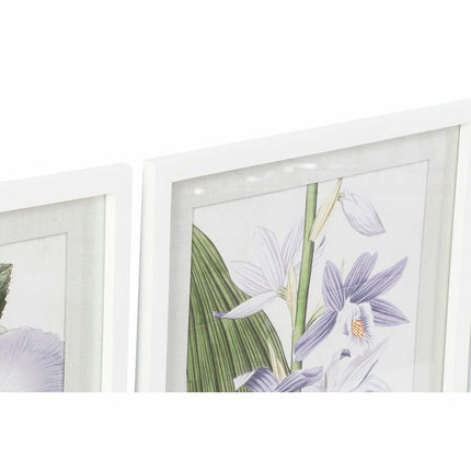 Painting DKD Home Decor Flowers (40 x 2 x 54 cm) (6 Units) - seggiliving