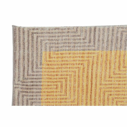 Carpet DKD Home Decor Yellow 200 x 290 x 0,7 cm